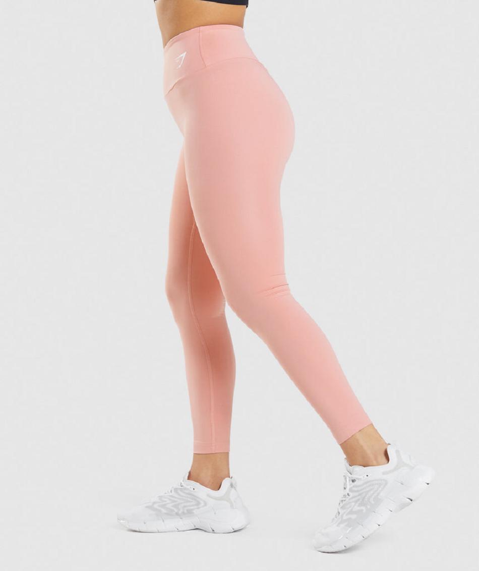 Leggins Gymshark Entrenamiento Mujer Rosas | CO 2849BEX